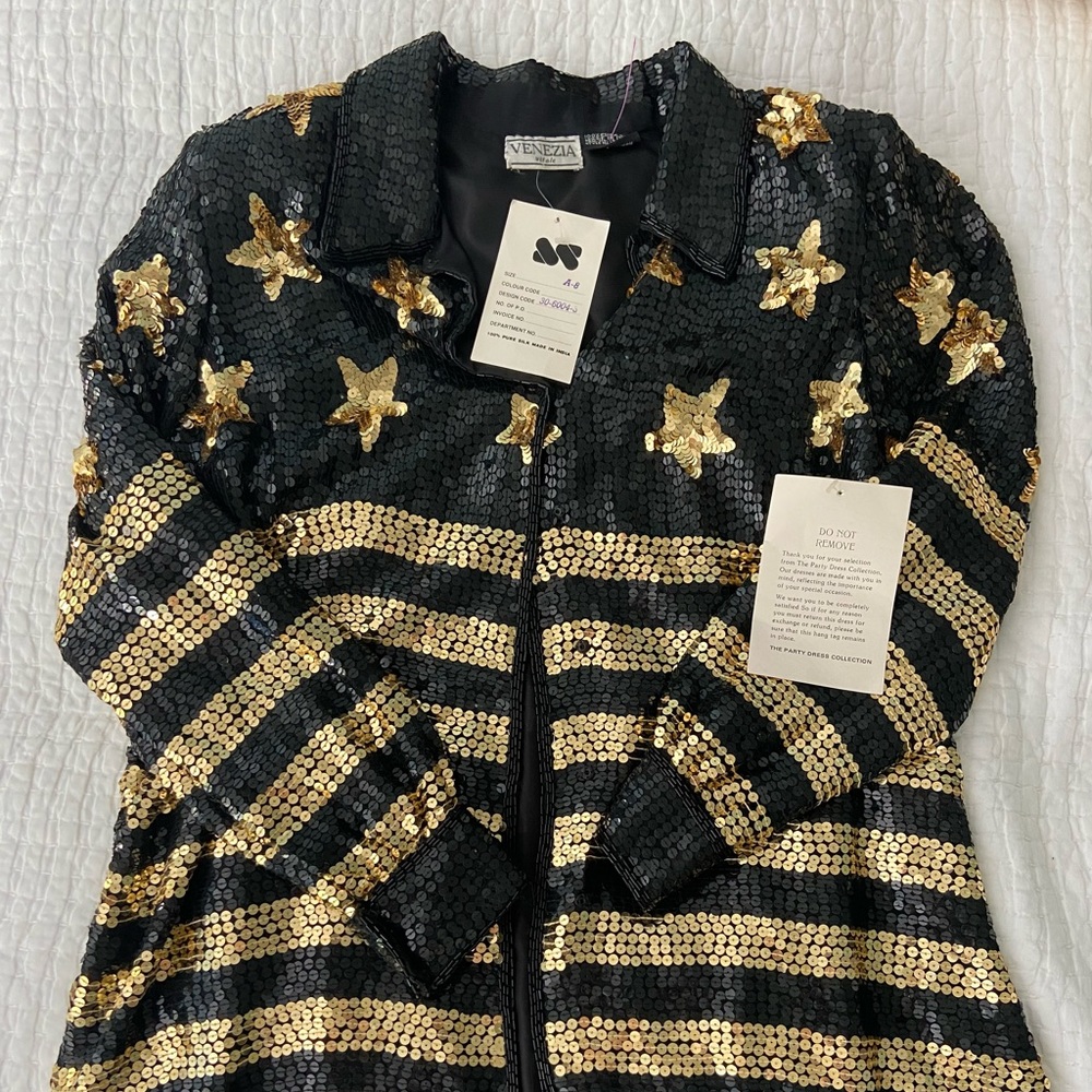 Venezia Vitale Star Sequin Dress/Jacket